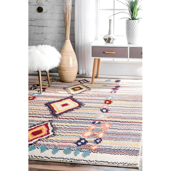 nuLOOM Moroccan Motely Area Rug