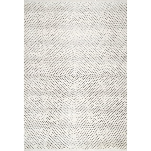 nuLOOM Mystic Broken Chevrons Area Rug, 4' x 6', Beige