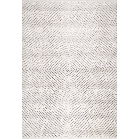 nuLOOM Mystic Broken Chevrons Area Rug, 4' x 6', Beige