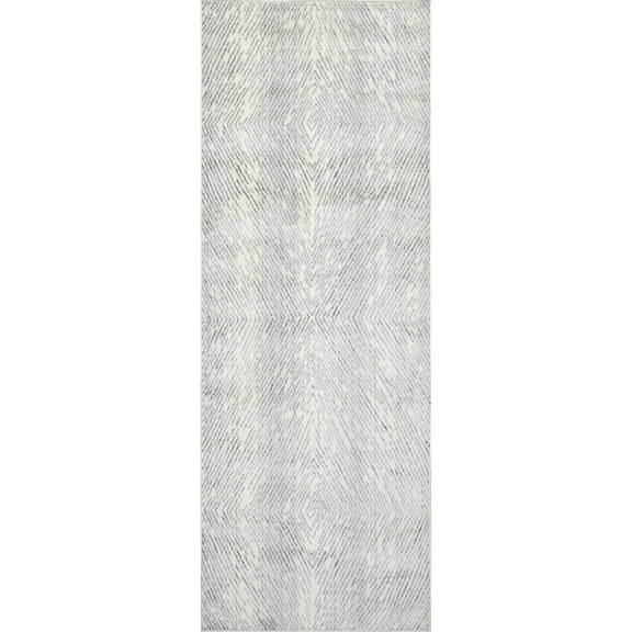 nuLOOM Mystic Broken Chevrons Runner Rug, 2' 6" x 10', Beige