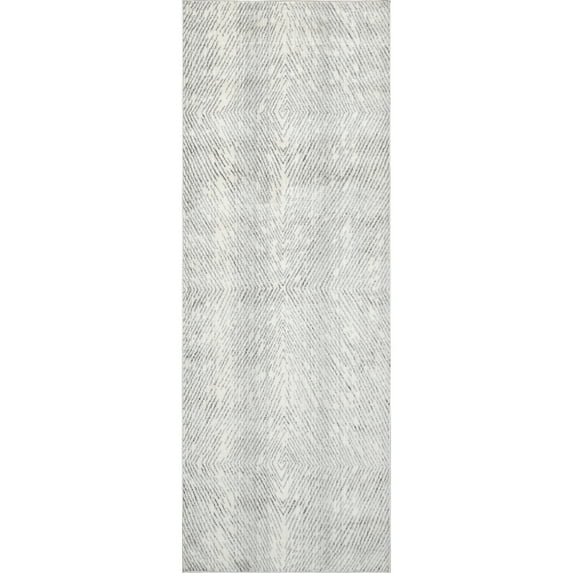 nuLOOM Mystic Broken Chevrons Runner Rug, 2' 6" x 12', Beige