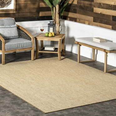 nuLOOM Nakia Transitional Indoor/Outdoor Brown 5' x 8' Transitional Area Rug
