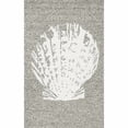 thumbnail image 1 of nuLOOM Nautical Gray Area Rug, 1 of 3