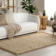 thumbnail image 1 of nuLOOM Nava Casual Bordered Jute Area Rug, 8' 6" x 11' 6", Ivory, 1 of 9
