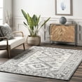 thumbnail image 1 of nuLOOM Nellie Traditional Persian Wool Area Rug, 4' x 6', Gray, 1 of 9