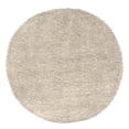 thumbnail image 1 of nuLOOM Neva Modern Tasseled Shag Beige 4' x 6' Modern Oval Rug, 1 of 5