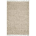 thumbnail image 1 of nuLOOM Neva Modern Tasseled Shag Beige 8' Modern Square Rug, 1 of 4
