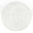 thumbnail image 1 of nuLOOM Neva Modern Tasseled Shag Ivory 5' Modern Round Rug, 1 of 9