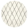 thumbnail image 1 of nuLOOM Nida Plush Shag Area Rug, 8', Ivory, 1 of 4