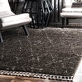 thumbnail image 1 of nuLOOM Nieves Moroccan Diamond Tassel Rug Area Rug or Runner, 1 of 2
