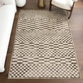 thumbnail image 1 of nuLOOM Nikita Faded Geometric Machine Washable Area Rug, 8' 10" x 12', Brown, 1 of 9