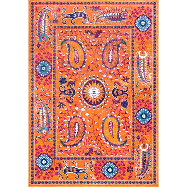 nuLOOM Nikita Paisley Suzani Area Rug or Runner - Walmart.com