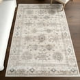 thumbnail image 1 of nuLOOM Nissa Traditional Medallion Area Rug, 10' x 14', Nissa Light Grey, 1 of 9
