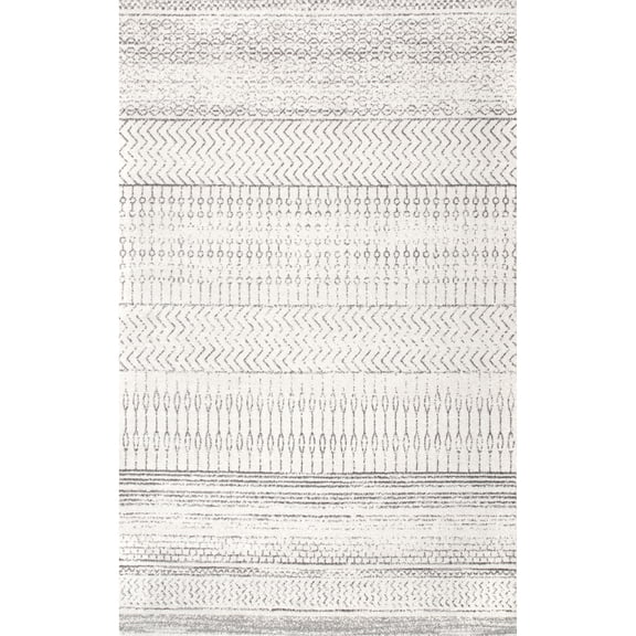 nuLOOM Nova Stripes Accent Rug, 2' x 3', Gray