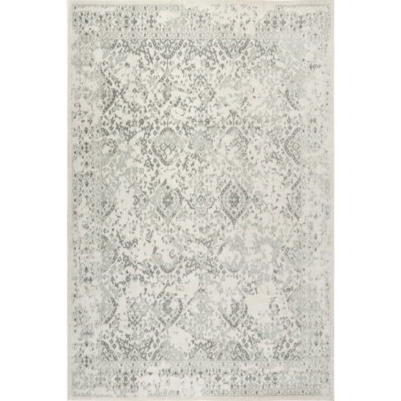 nuLOOM Odell Faded Vintage Area Rug, 2' x 6', Runner, Odell Ivory