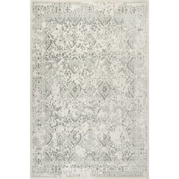 nuLOOM Odell Faded Vintage Ivory 8' x 10' Vintage Area Rug