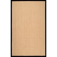 thumbnail image 1 of nuLOOM Orsay Machine Woven Sisal Area Rug, 8' x 10', Black, 1 of 2