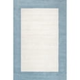 thumbnail image 1 of nuLOOM Paine Hand Tufted Wool Area Rug, 4' x 6', Baby Blue, 1 of 9