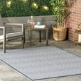 thumbnail image 1 of nuLOOM Paloma Abstract Geometric Indoor/Outdoor Area Rug, 9' 6" x 12', Navy, 1 of 2
