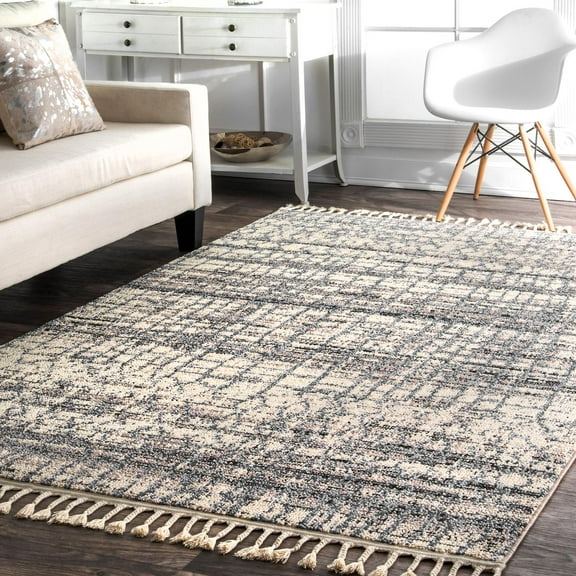 nuLOOM Pamela Moroccan Tassel Rug Area Rug