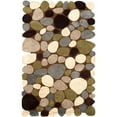 thumbnail image 1 of nuLOOM Pebbles Hand Tufted Wool Accent Rug, 2' x 3', Brown, 1 of 2