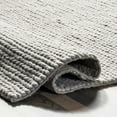 thumbnail image 1 of nuLOOM Penelope Braided Wool Area Rug, 2' 6" x 6', Runner, Penelope Light Grey, 1 of 13