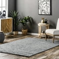 thumbnail image 1 of nuLOOM Penelope Braided Wool Area Rug, 5' x 8', Penelope Light Blue, 1 of 6