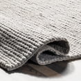 thumbnail image 1 of nuLOOM Penelope Braided Wool Area Rug, 2' 8" x 10', Runner, Penelope Light Grey, 1 of 13
