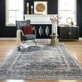 thumbnail image 1 of nuLOOM Penny Vintage Floral Medallion Area Rug, 8' x 10', Gray, 1 of 9