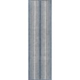 thumbnail image 1 of nuLOOM Piper Nautical Striped Indoor/Outdoor Runner Rug, 2' x 8', Blue, 1 of 2
