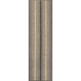 thumbnail image 1 of nuLOOM Piper Nautical Striped Indoor/Outdoor Runner Rug, 2' x 8', Charcoal, 1 of 1