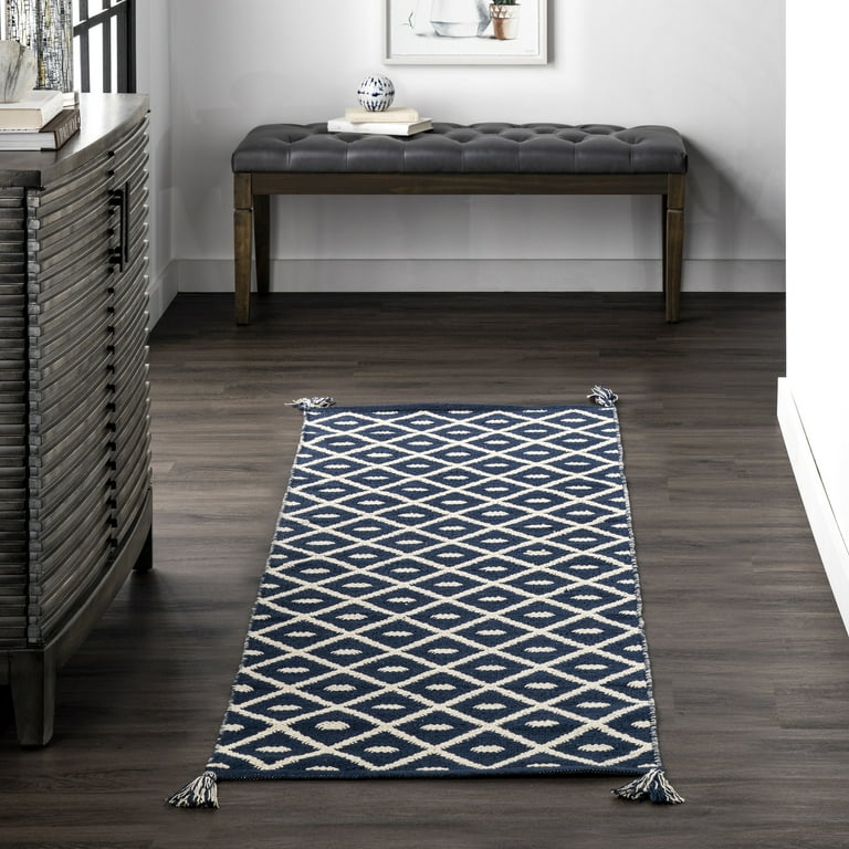 Lattice Wooden Mat + Reviews | Crate & Barrel