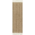 thumbnail image 1 of nuLOOM Raleigh Jute Tasseled Natural 2' 6" x 6' Farmhouse Runner Rug, 1 of 2