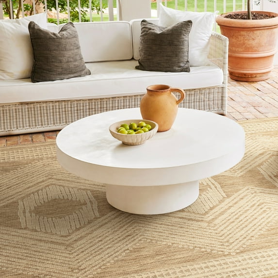 nuLOOM Ranya Tribal Indoor/Outdoor Area Rug, 8' x 8', Square, Ranya Light Brown