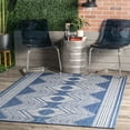 thumbnail image 1 of nuLOOM Ranya Tribal Indoor/Outdoor Area Rug, 8' x 10', Ranya Blue, 1 of 8