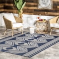 thumbnail image 1 of nuLOOM Ranya Tribal Indoor/Outdoor Area Rug, 8' x 10', Ranya Navy, 1 of 9