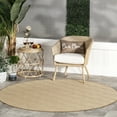 thumbnail image 1 of nuLOOM Ray Diamond  Indoor/Outdoor Area Rug, 6' 7", Natural, 1 of 9