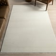 thumbnail image 1 of nuLOOM Raya Contemporary Solid Area Rug, 5' x 7' 10", Raya Cream, 1 of 9