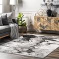 thumbnail image 1 of nuLOOM Remona Modern Abstract Area Rug, 7' 6" x 9' 6", Remona Grey, 1 of 11
