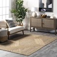 thumbnail image 1 of nuLOOM Renia Casual Wool/Cotton Area Rug, 5' x 8', Natural, 1 of 9