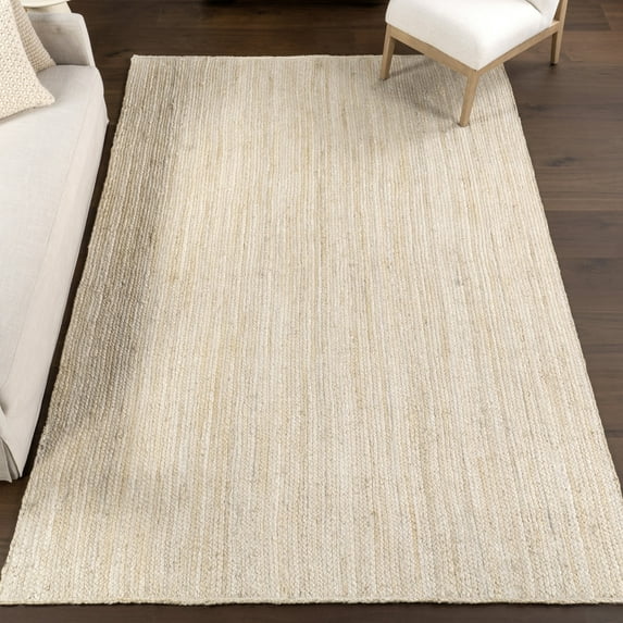 nuLOOM Rigo Hand Woven Farmhouse Jute Area Rug, 11' 6" x 14' 6", Off-white