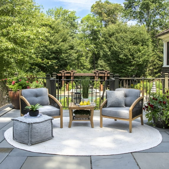 nuLOOM Rigo Hand Woven Farmhouse Jute Area Rug, Oval 3' x 5', Off-white