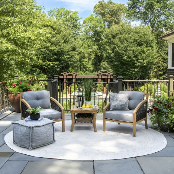 nuLOOM Rigo Hand Woven Farmhouse Jute Area Rug, Oval 5' x 8', Off-white