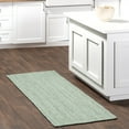 thumbnail image 1 of nuLOOM Rigo Hand Woven Farmhouse Jute Runner Rug, 2' 6" x 6', Green, 1 of 14