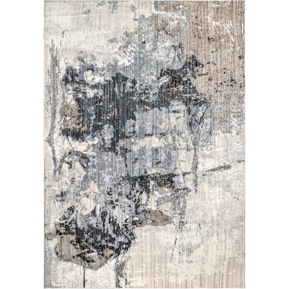 nuLOOM Rivera Abstract Accent Rug, 3' x 5', Gray