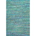 thumbnail image 1 of nuLOOM Rochell Handwoven Chevron Area Rug, 7' 6" x 9' 6", Green, 1 of 2