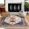 thumbnail image 1 of nuLOOM Romee Medallion Tasseled Area Rug, 1 of 2