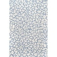 thumbnail image 1 of nuLOOM Rorie Leopard Print Wool Area Rug, 5' x 8', Light Blue, 1 of 2