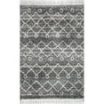 thumbnail image 1 of nuLOOM Roseanne Transitional Shag Area Rug, 4' x 6', Gray, 1 of 4