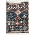 thumbnail image 1 of nuLOOM Rosemarie Southwestern Moroccan Shag Area Rug, 4' x 6', Blue, 1 of 2